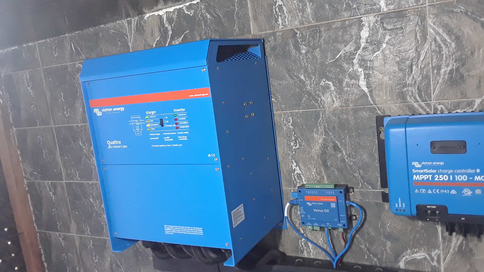 Victron inverter and battery backup system at a specialist hospital in Abuja