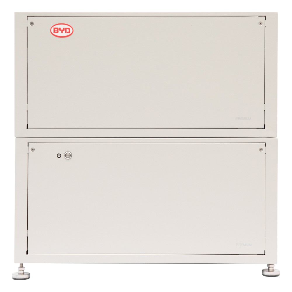 BYD Battery-Box Premium LVL 15.4 lithium battery, front view