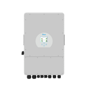 Deye SUN-5-12K-SG04LP3-EU three-phase hybrid inverter, front view